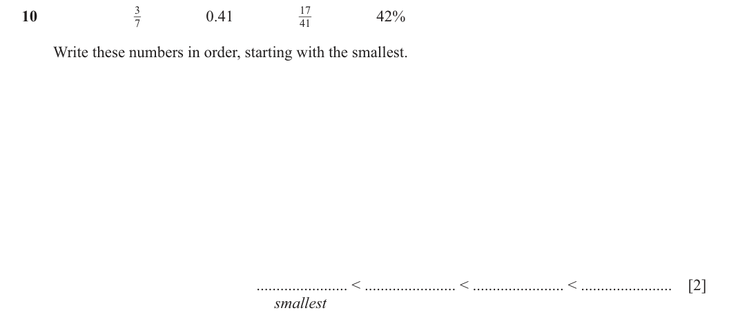 Question 10