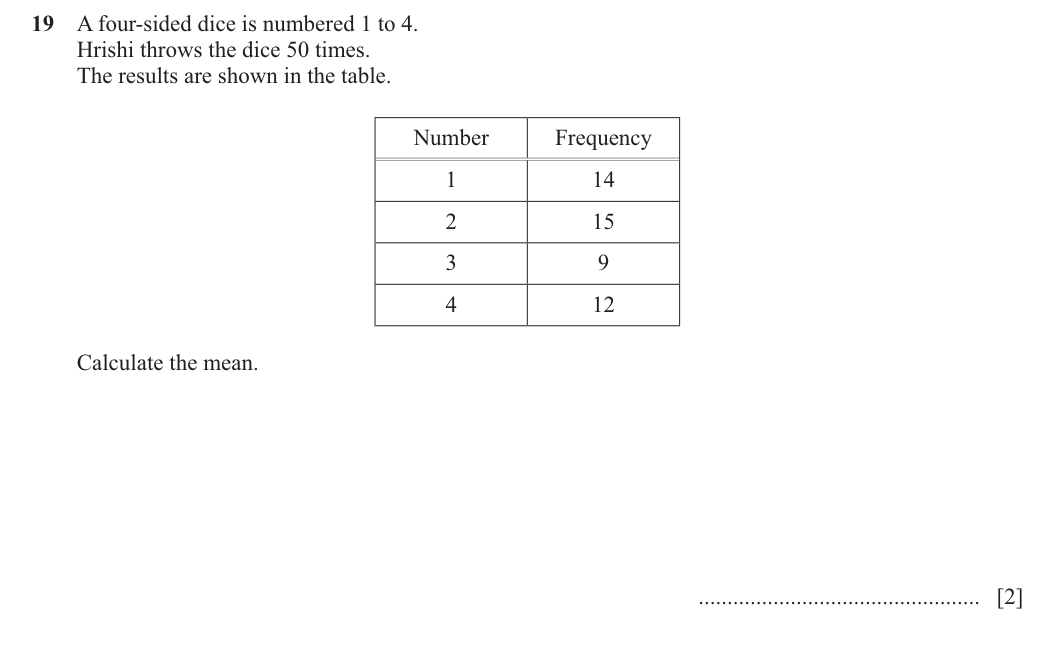 Question 19