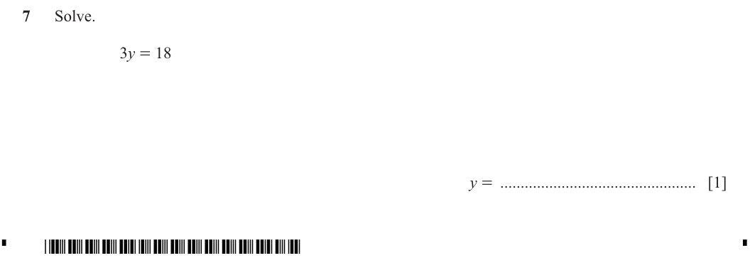 Question 7