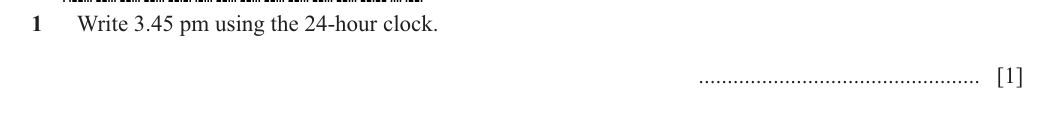 Question 1