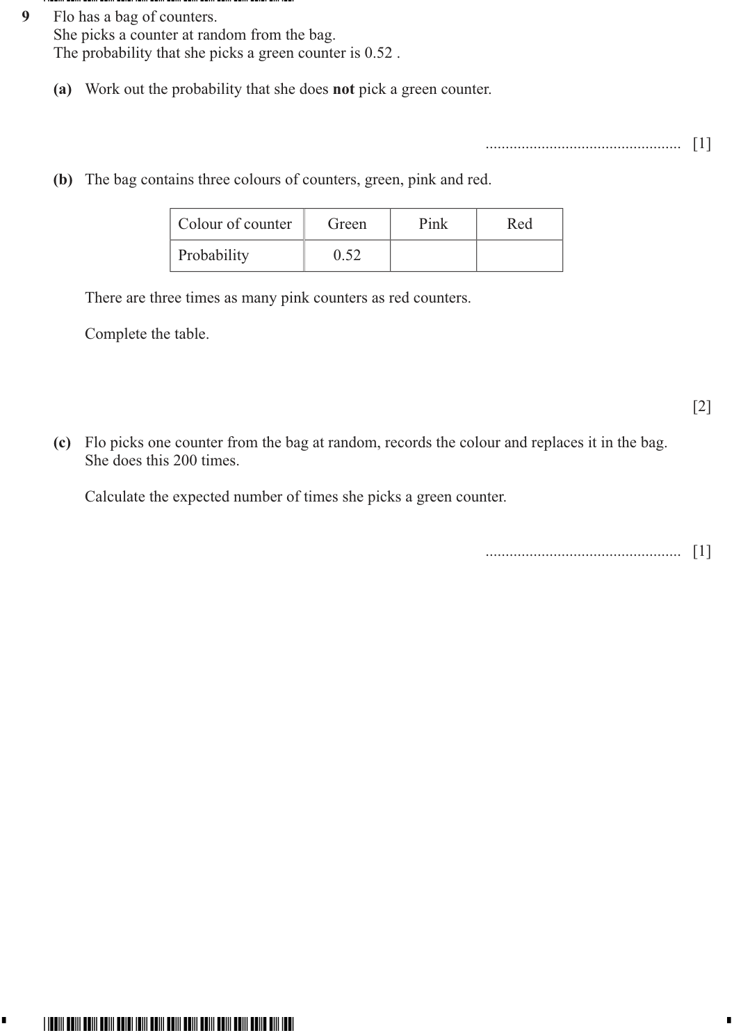 Question 9