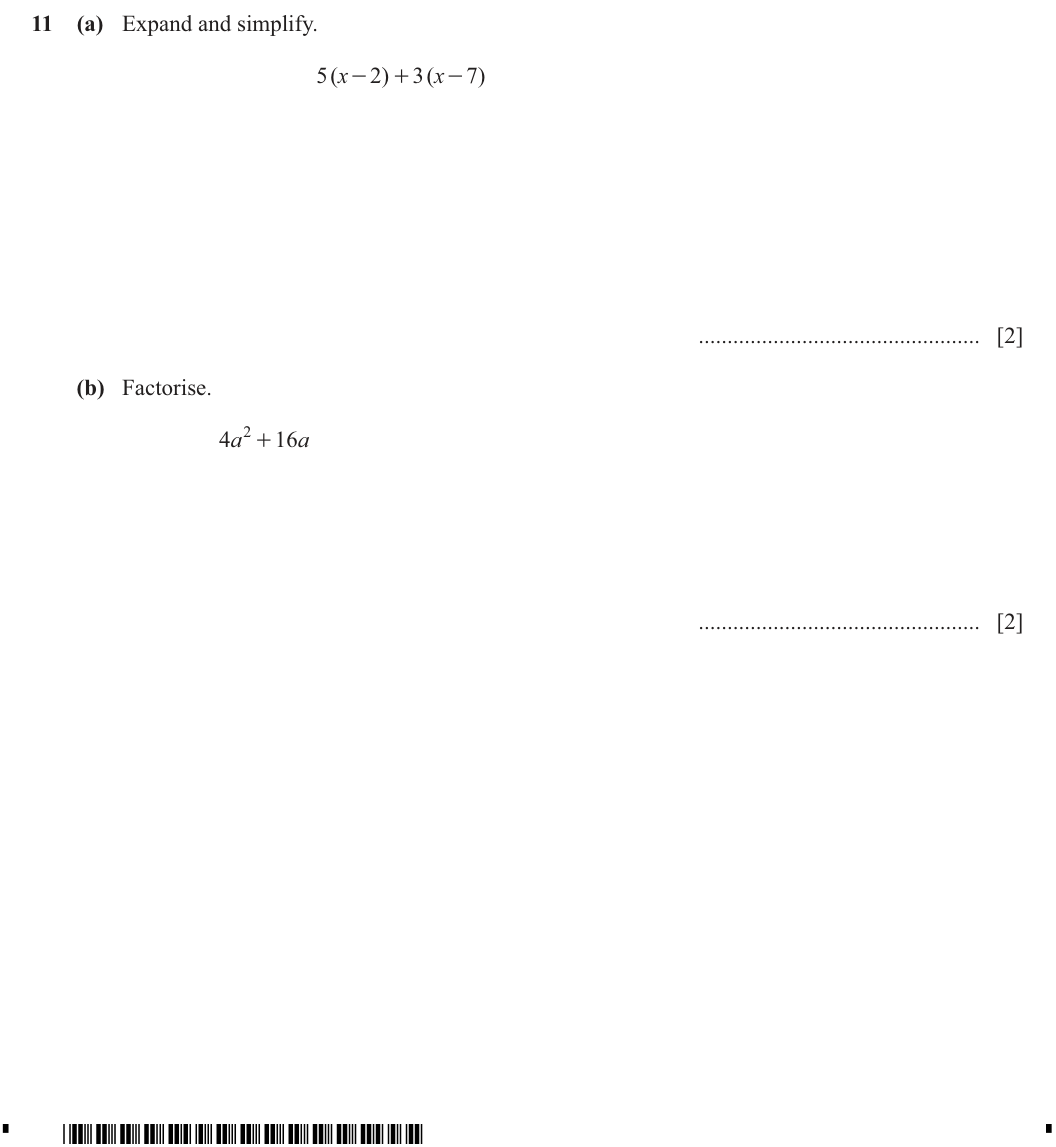 Question 11