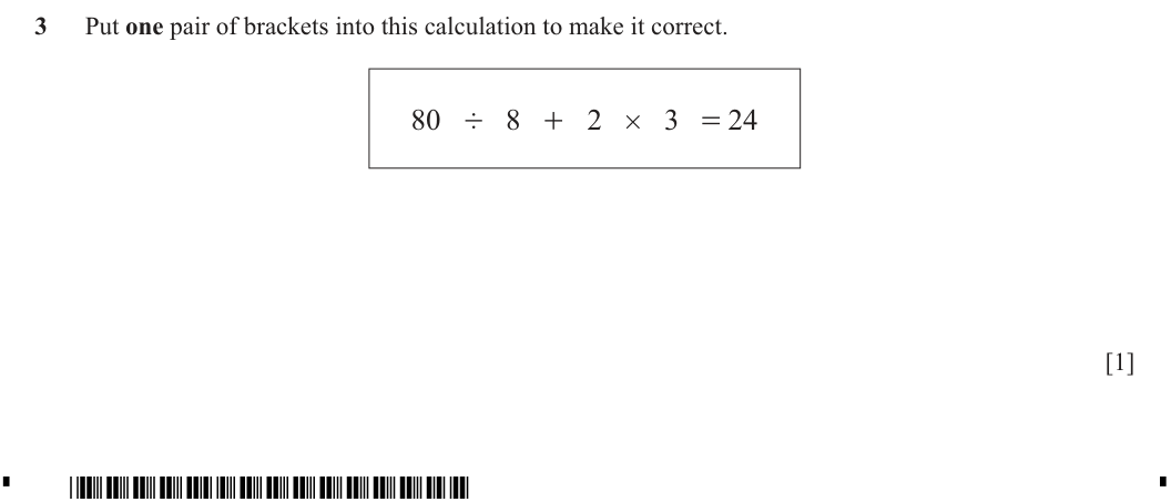 Question 3