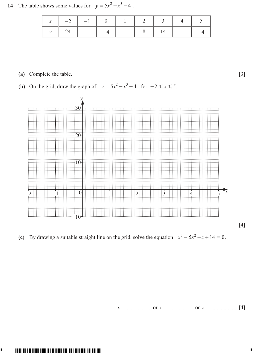 Question 14