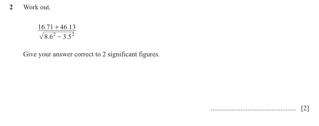 Question 2