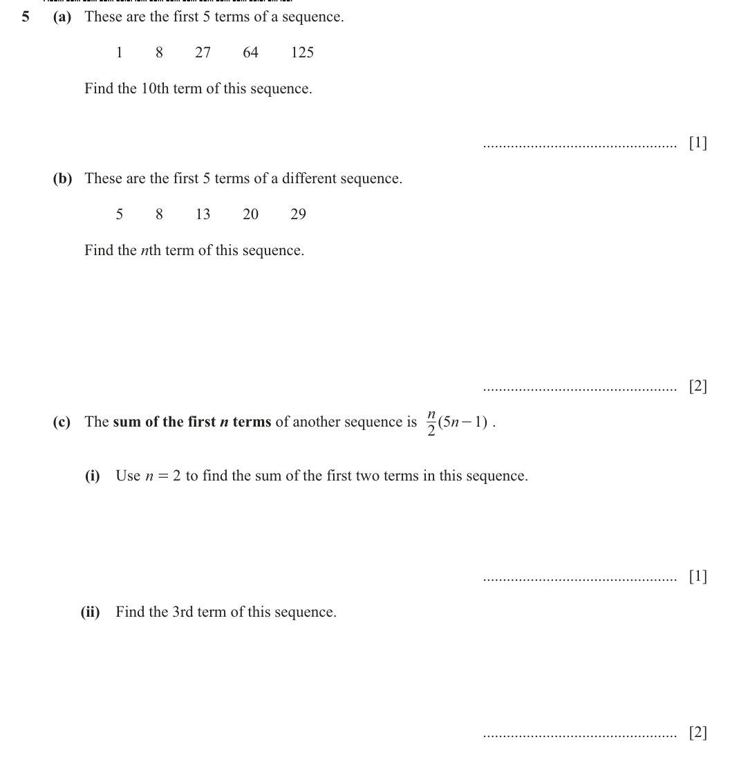 Question 5