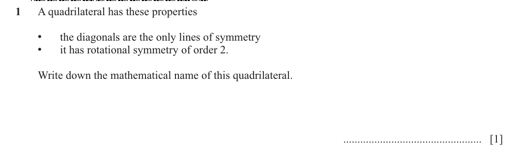Question 1