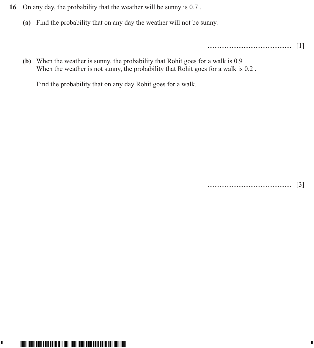 Question 16