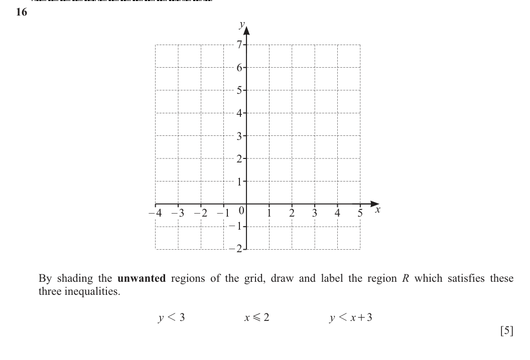 Question 16