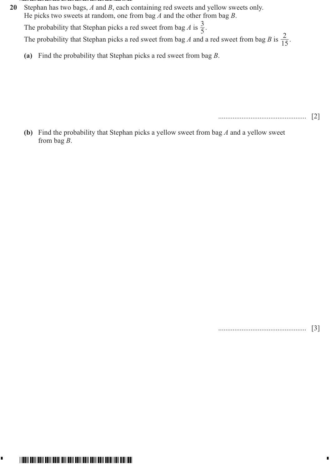 Question 20
