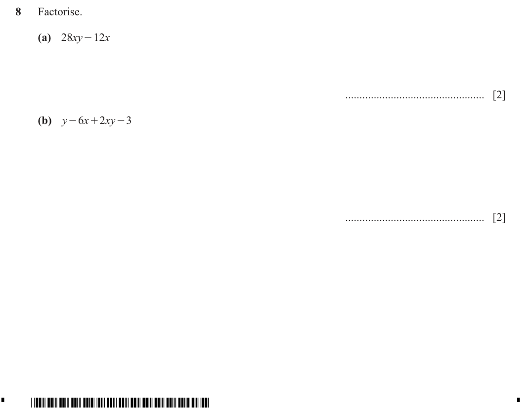 Question 8