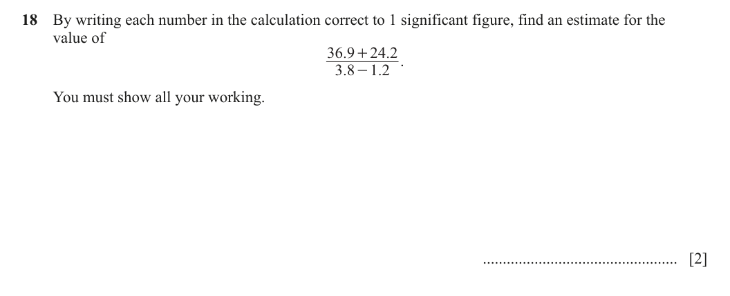 Question 18