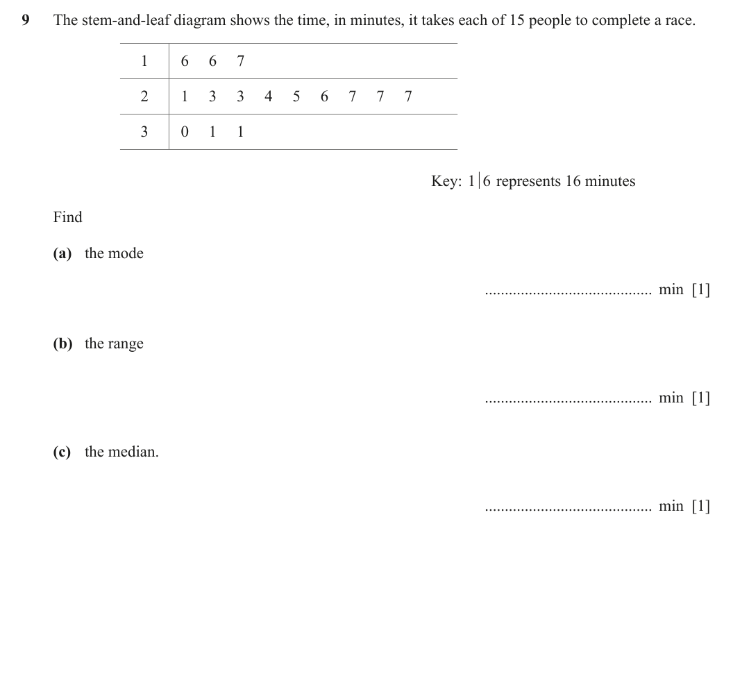Question 9