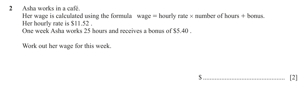 Question 2