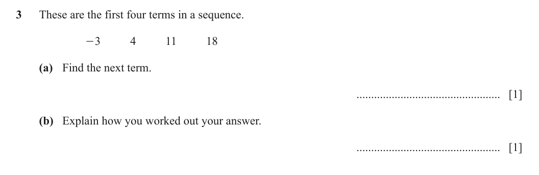 Question 3