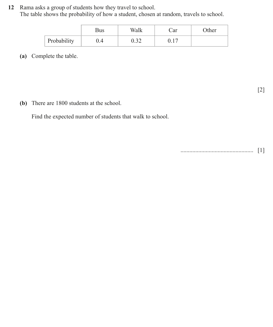 Question 12