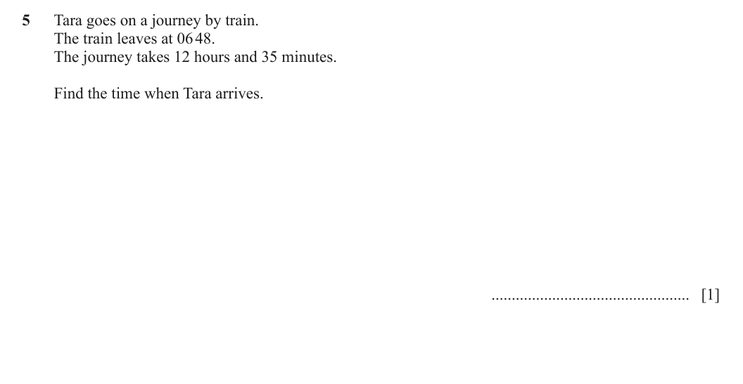 Question 5