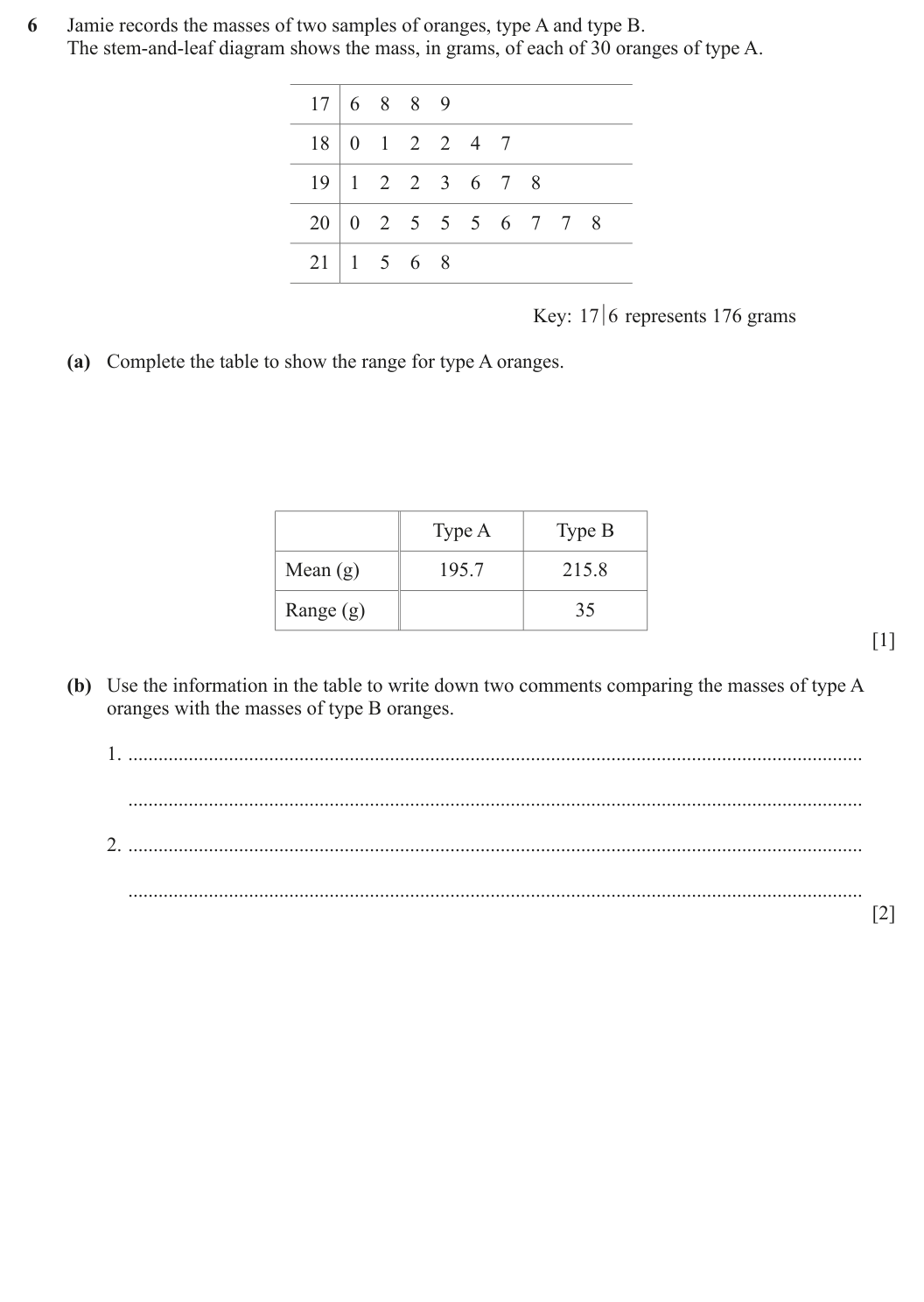 Question 6