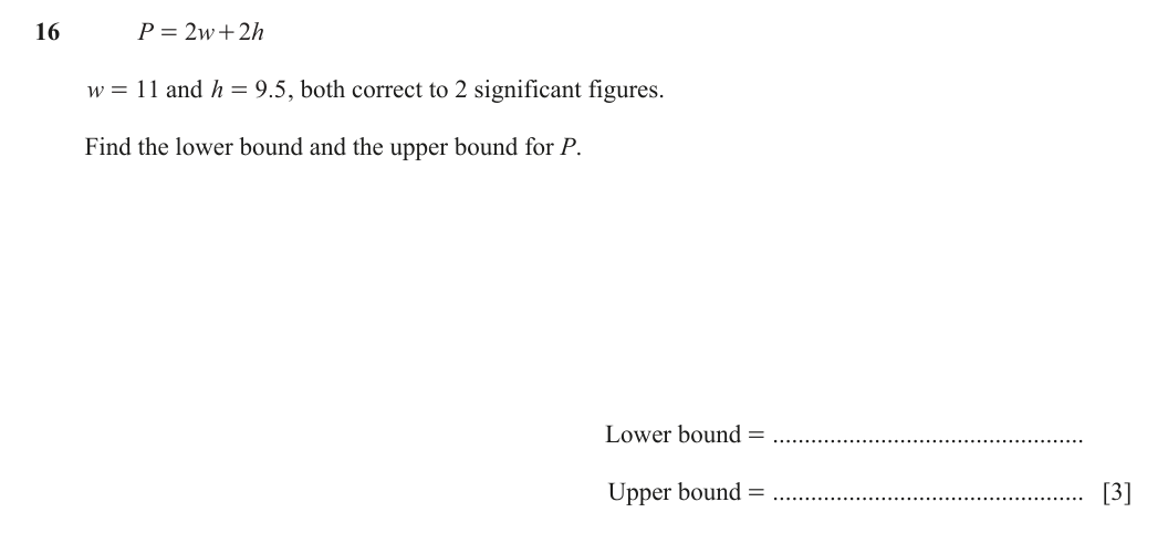 Question 16