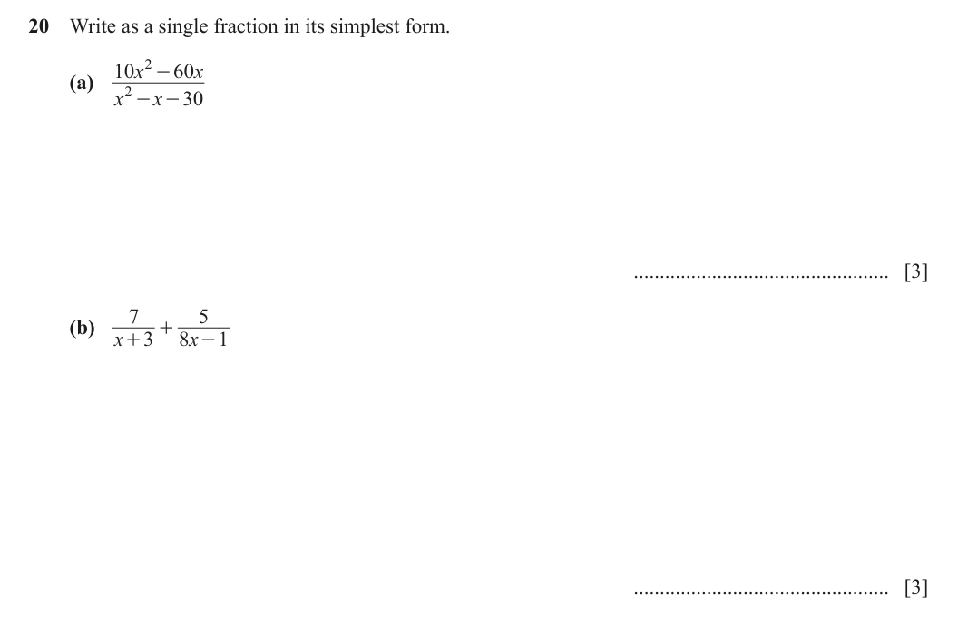 Question 20