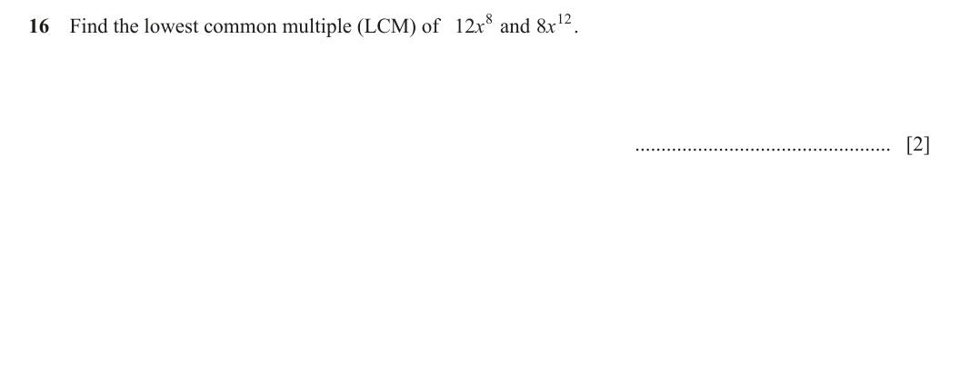 Question 16
