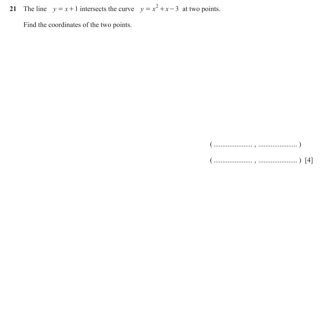 Question 21