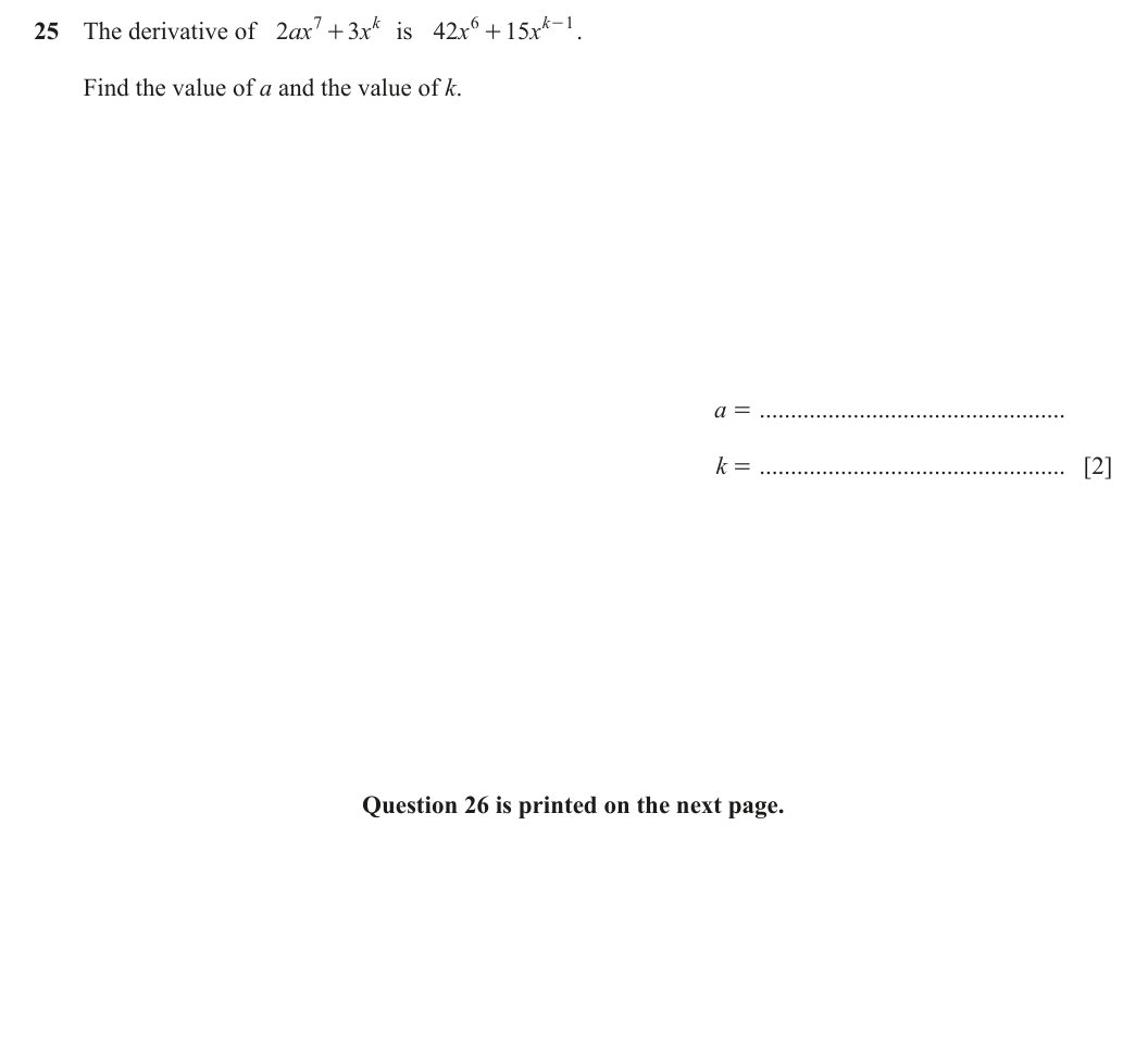 Question 25
