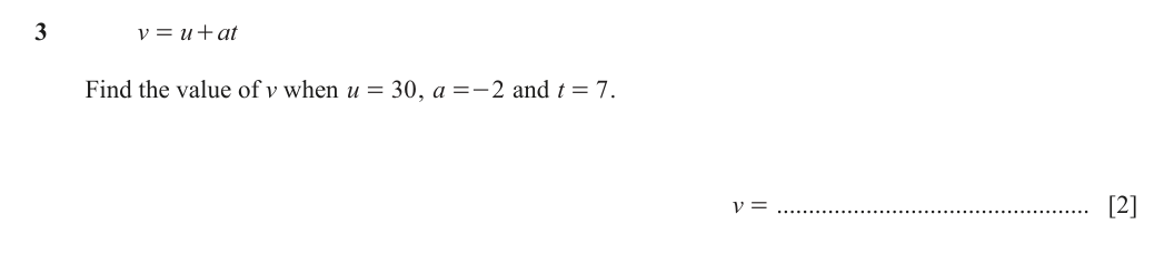 Question 3