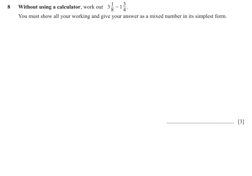 Question 8
