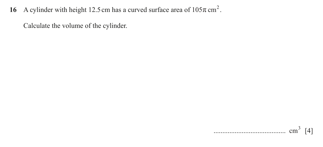 Question 16