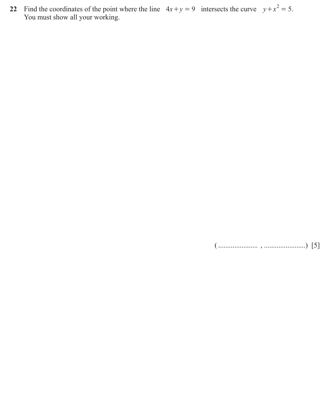 Question 22