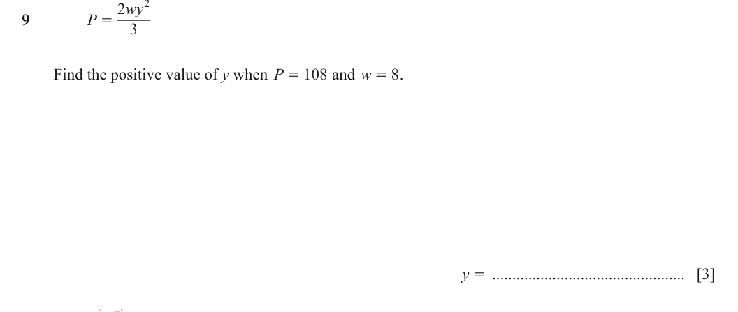 Question 9