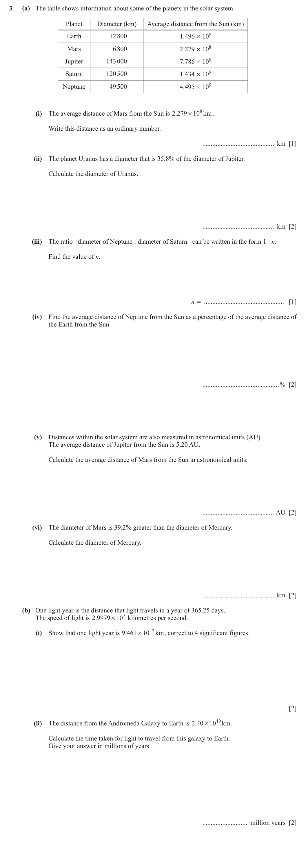 Question 3