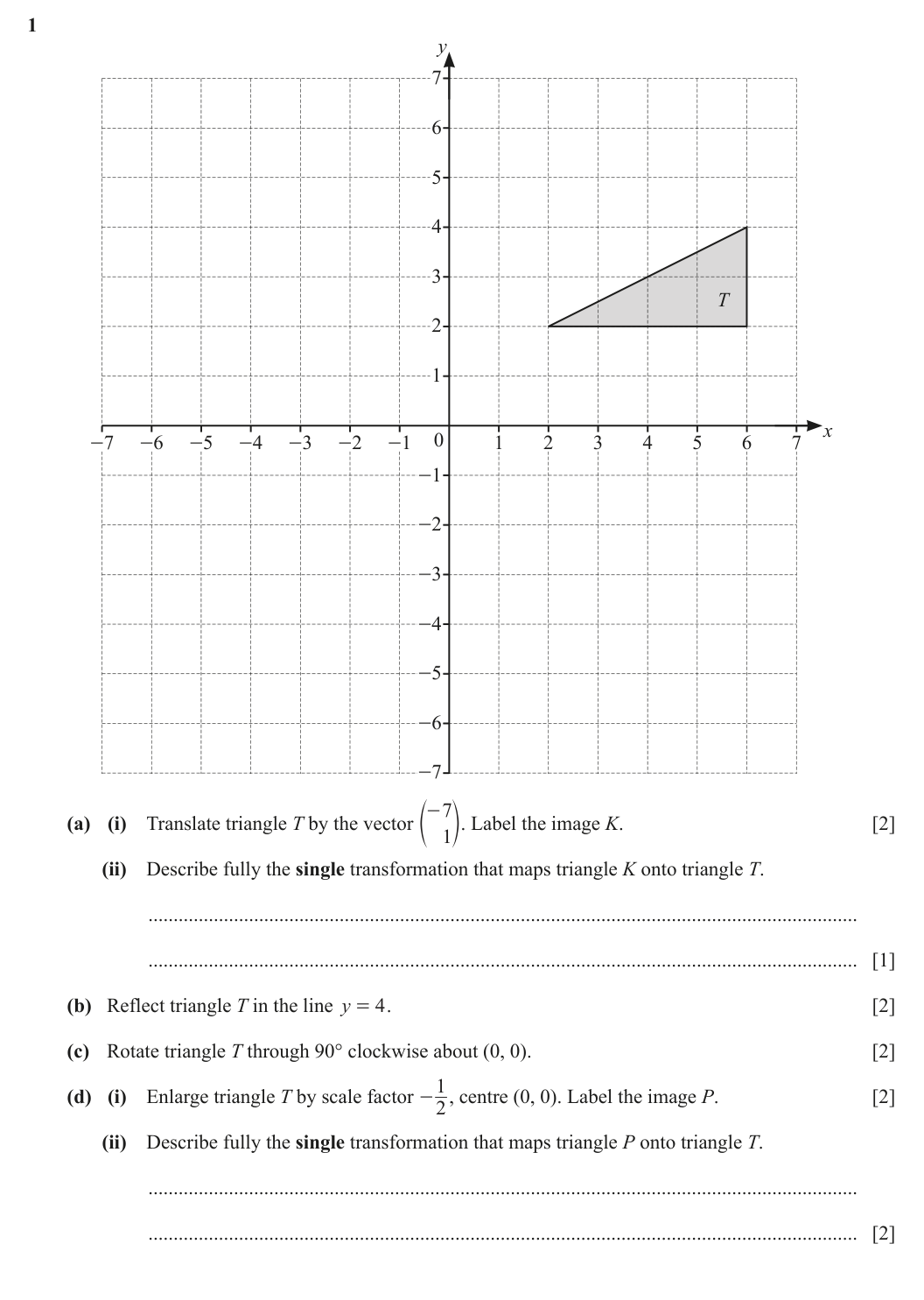 Question 1