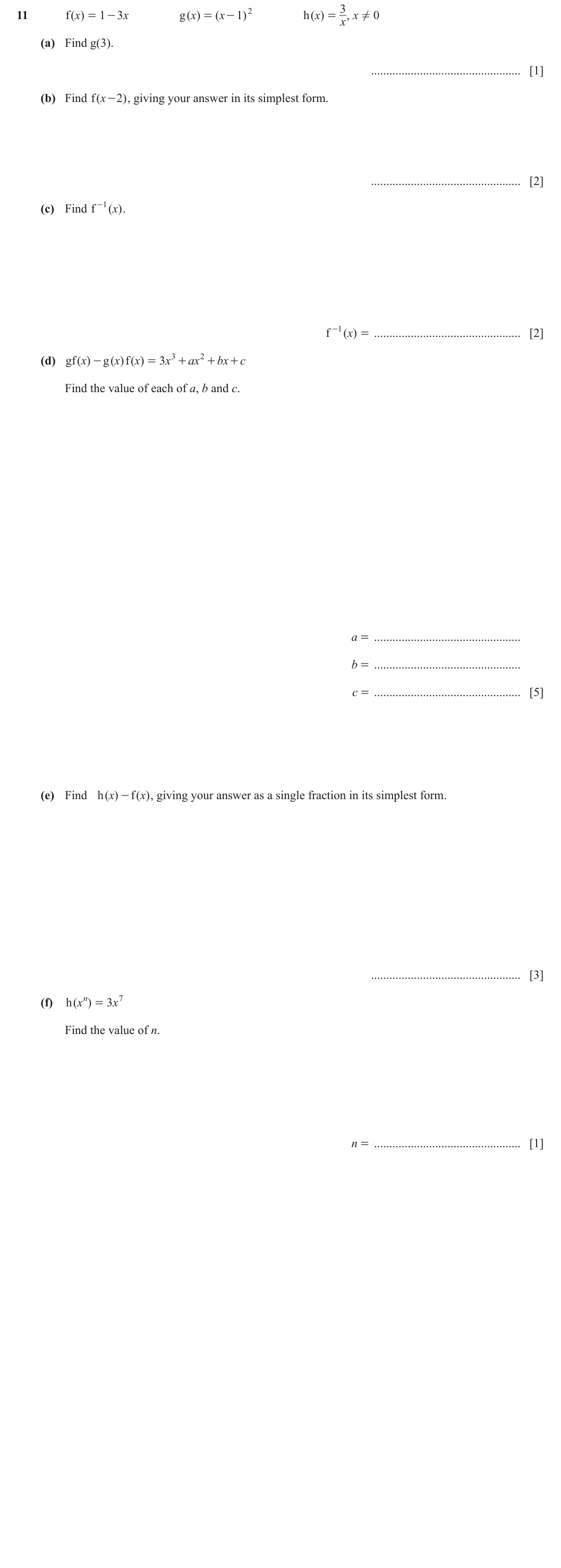 Question 11