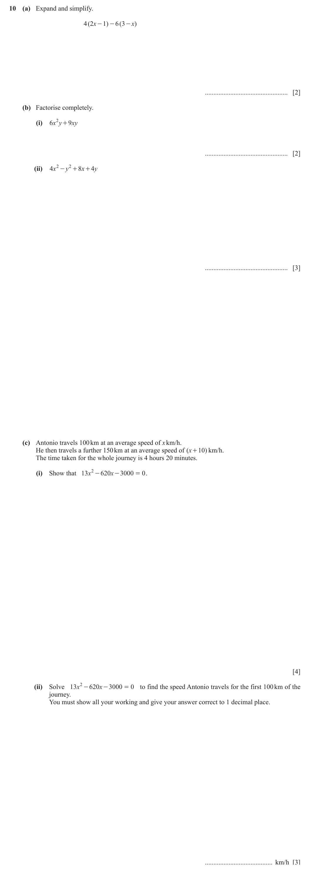 Question 10