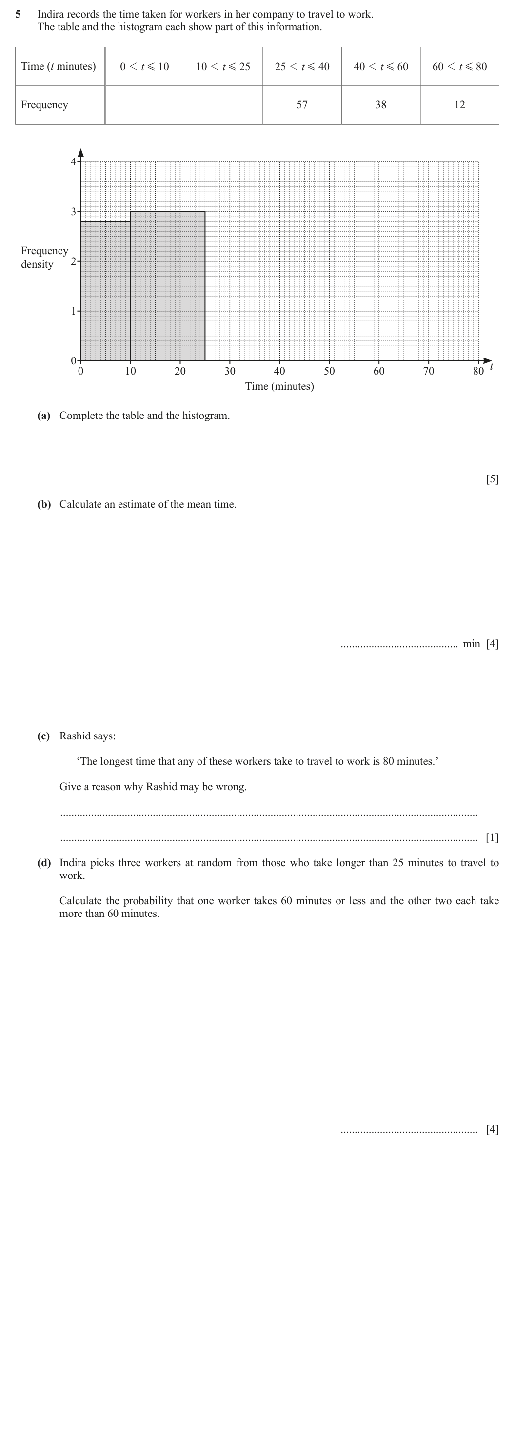 Question 5