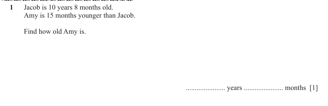 Question 1