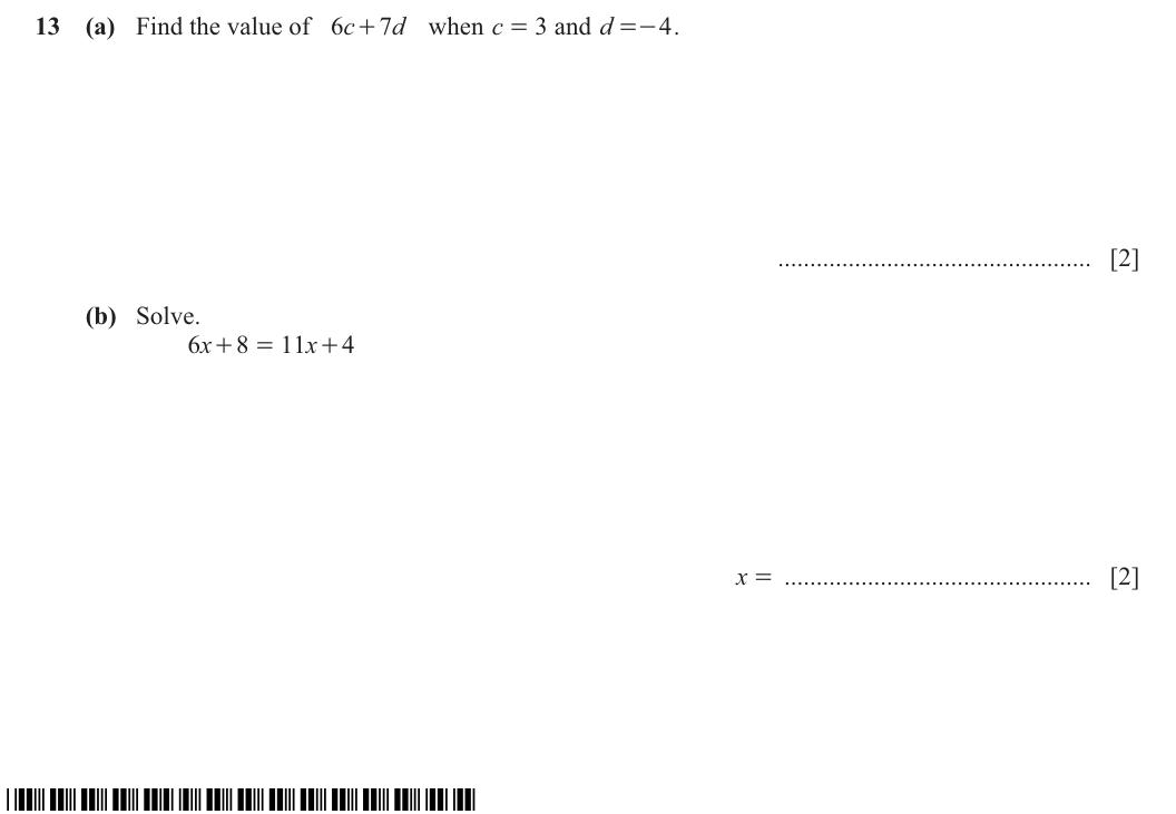 Question 13
