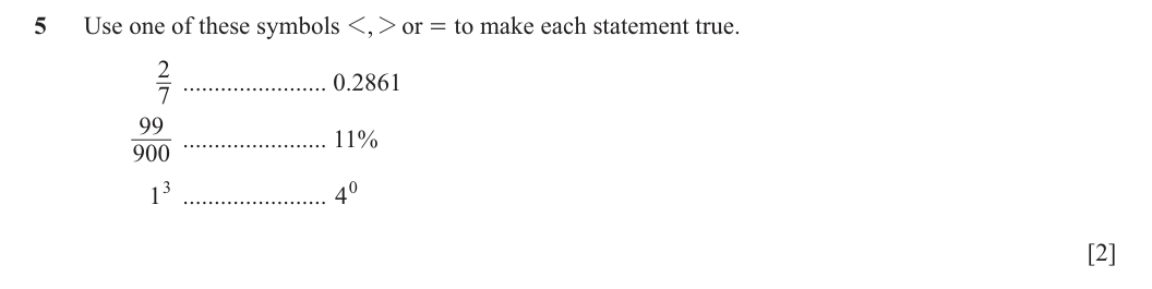 Question 5