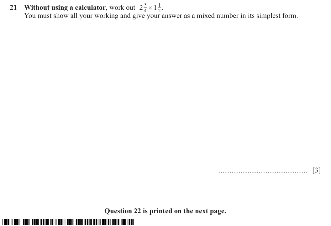 Question 21