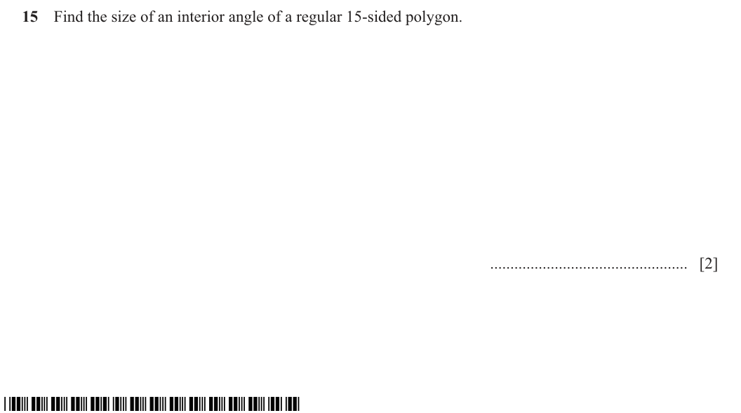 Question 15