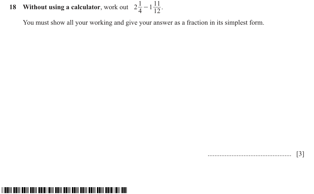 Question 18
