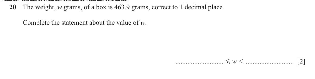 Question 20