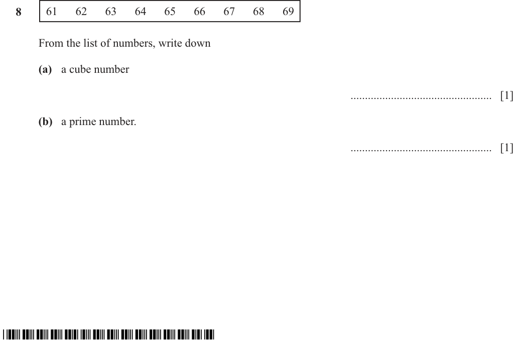Question 8
