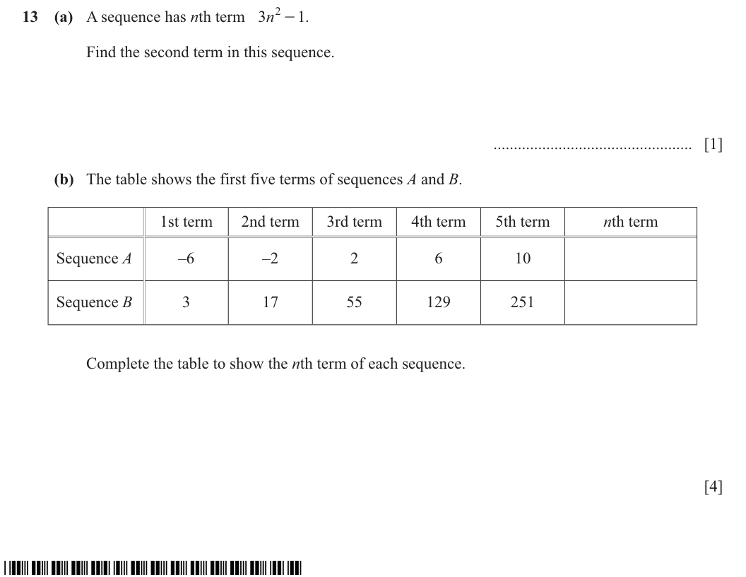 Question 13