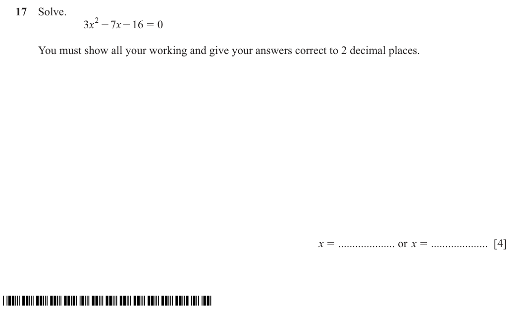 Question 17