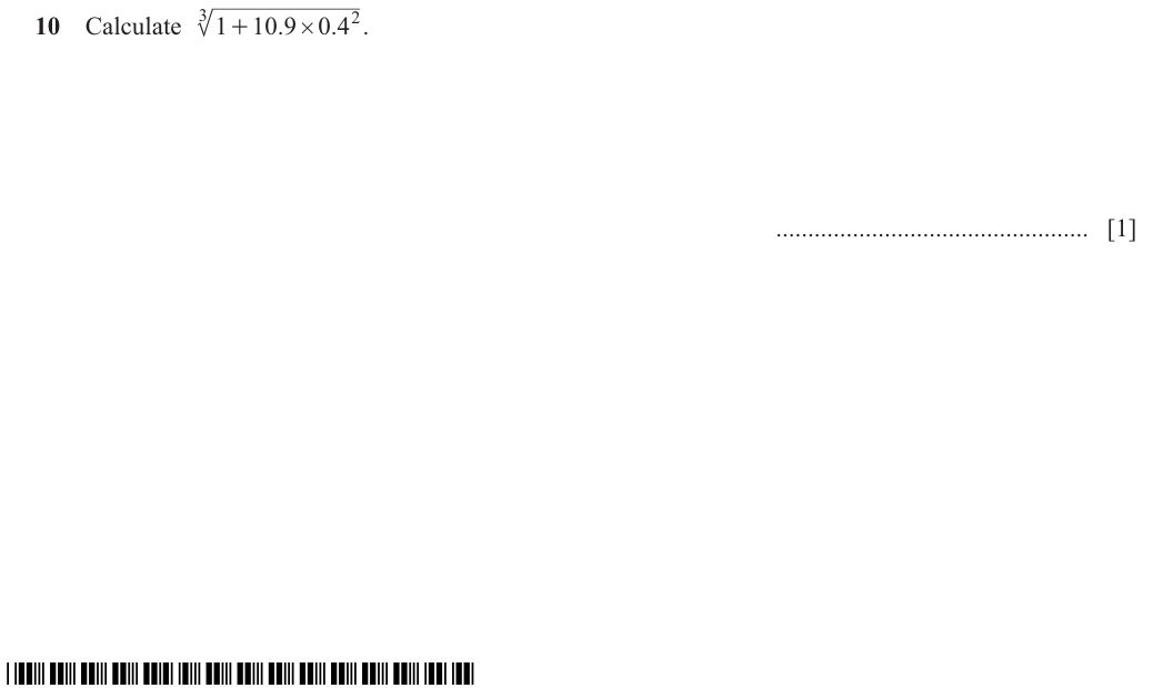 Question 10