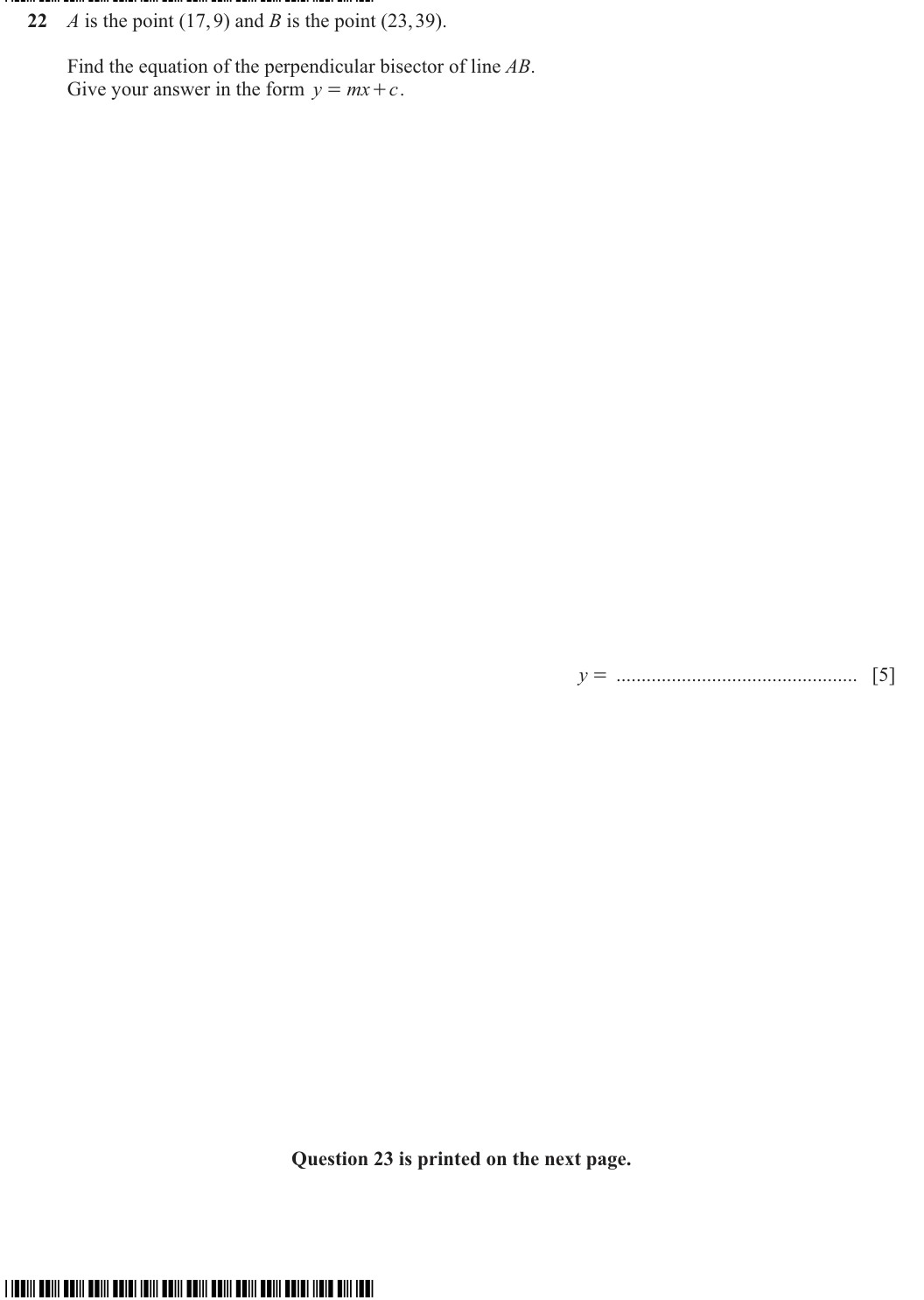 Question 22