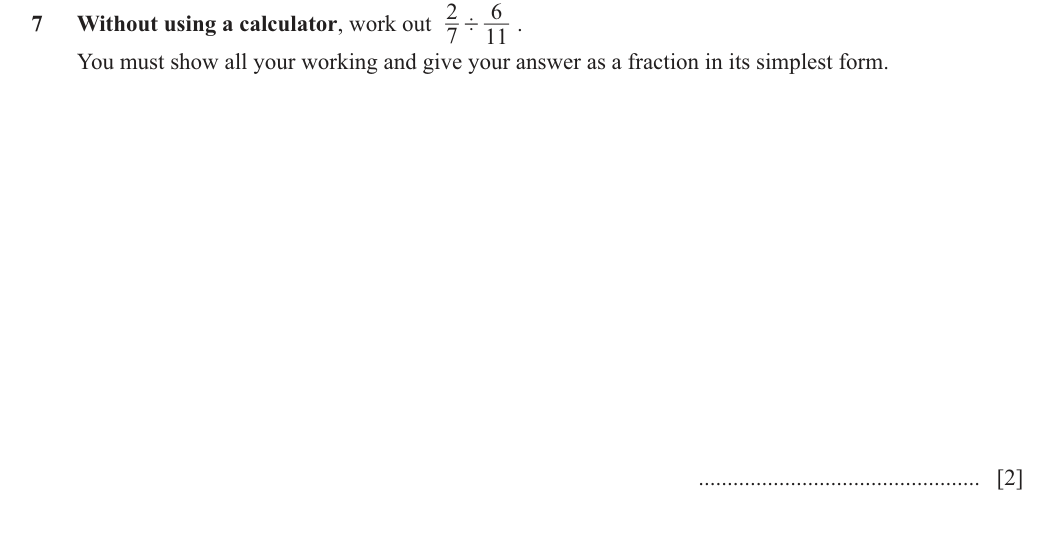 Question 7